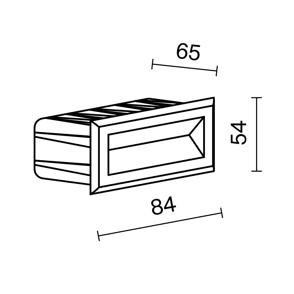 Seinavalgusti O045SL-L3W3K