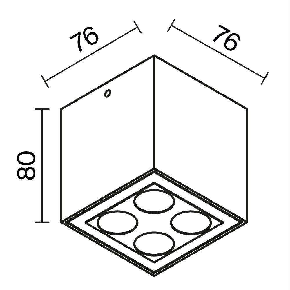 Ceiling lamp O309CL-L8GF3K