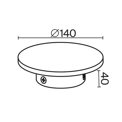 Seinavalgusti O420WL-L7GF