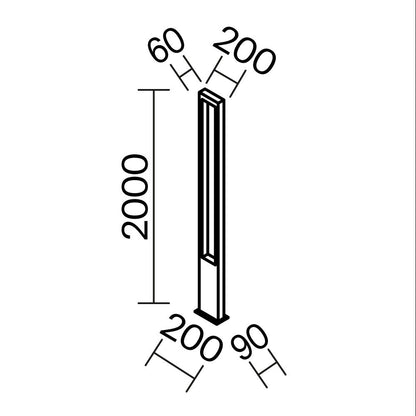 Maastikuvalgustus O425FL-L25GF