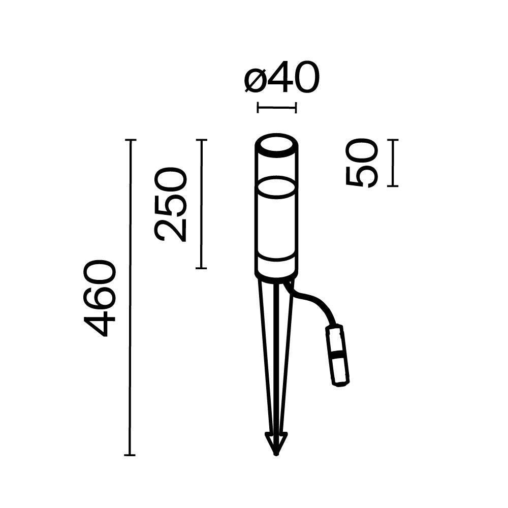 Maastikuvalgustus O437FL-01GF1