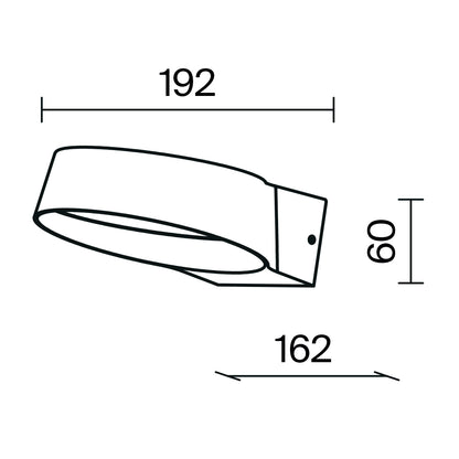 Wall lamp O443WL-L12GF3K