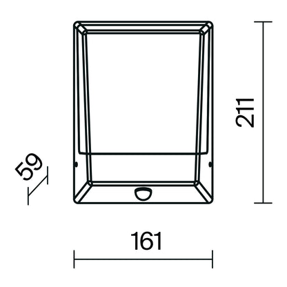Wall lamp O448WL-L9GF3KSR