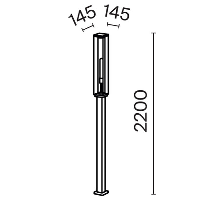 Maastikuvalgustus O452FL-01GF3