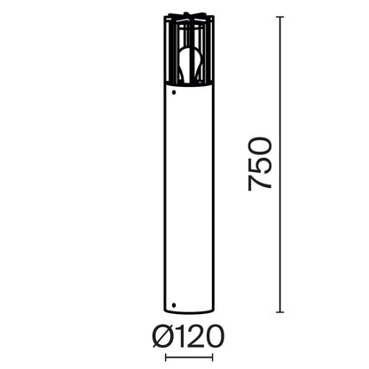 Maastikuvalgustus O453FL-01GF