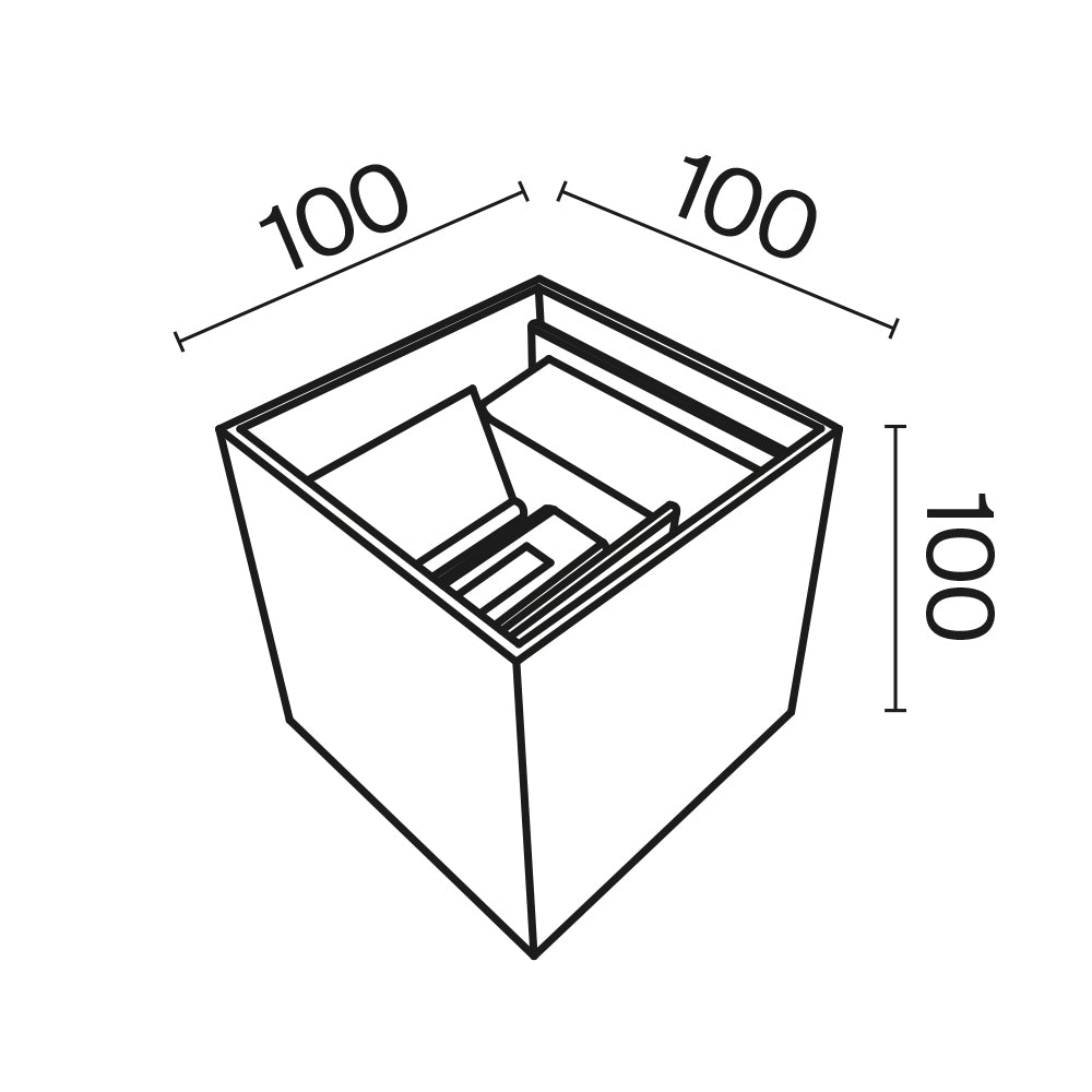Seinavalgusti O572WL-L6W