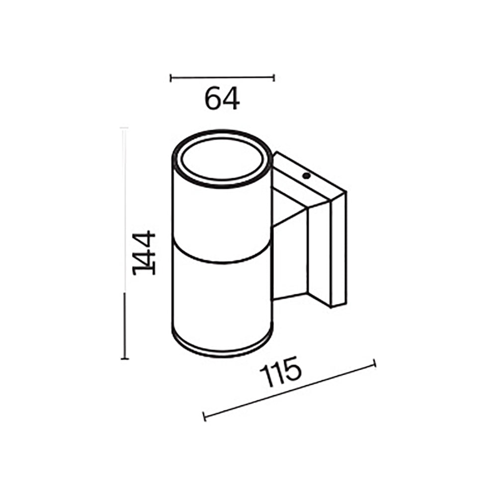 Seinavalgusti O574WL-01B