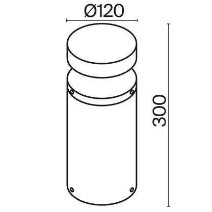 Maastikuvalgustus O591FL-L12GF3K