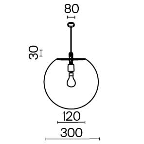 Rippvalgusti O594PL-01W
