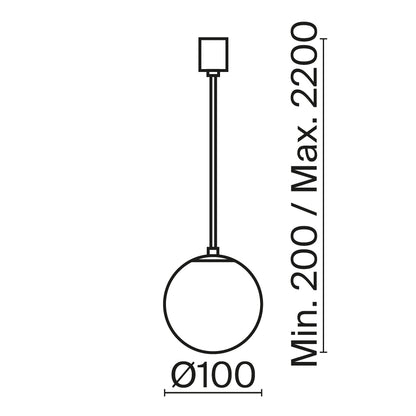 Rippvalgusti P039PL-5W4K-10-B
