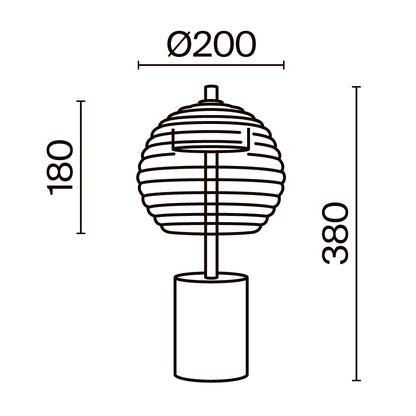 Laualamp P060TL-L12BK