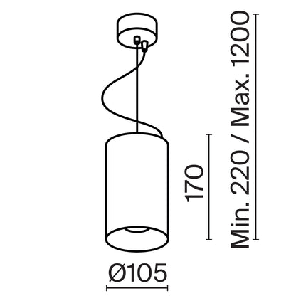 Ripatsvalgusti P089PL-33W3K-W