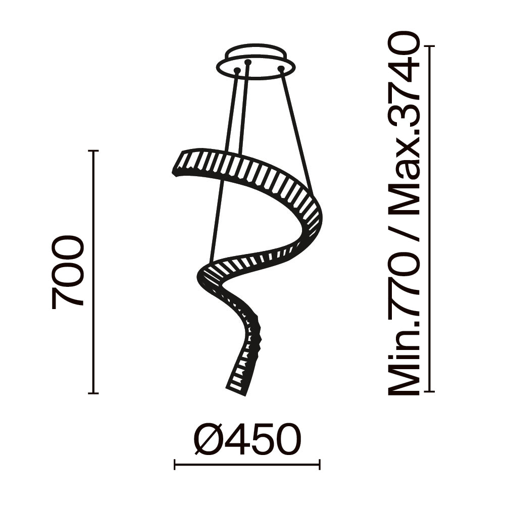 Rippvalgusti P097PL-L48BS3K