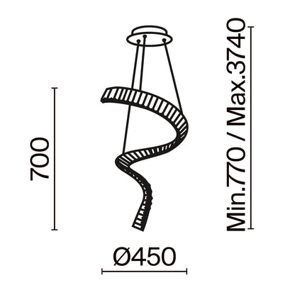 Rippvalgusti P097PL-L48BS3K