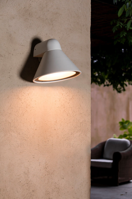 Wall light PALS WHITE WALL LIGHT 1xE27