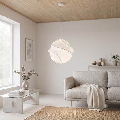 Luminaire suspendu Bloom blanc 400mm