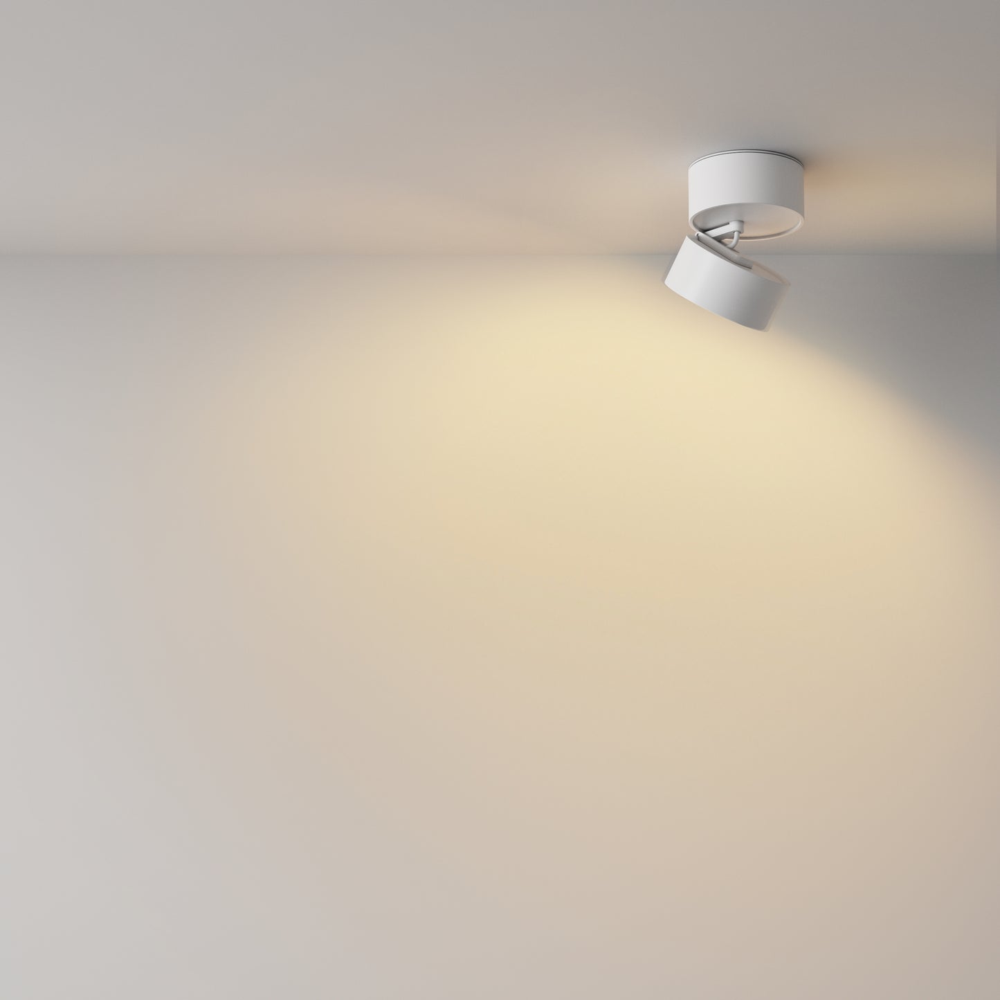 Ceiling luminaire C024CL-12W2.7K-W-1