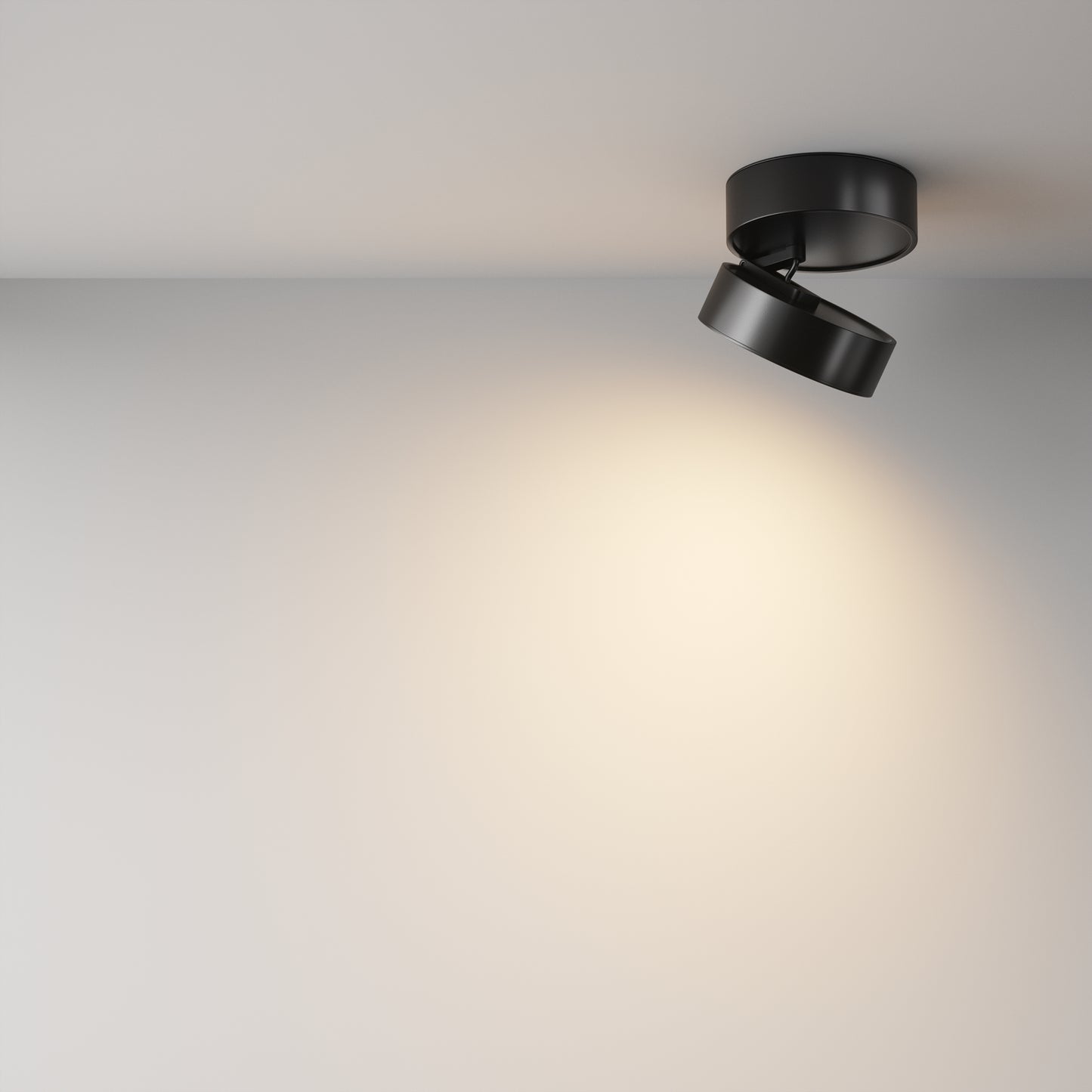 Ceiling luminaire C024CL-18W3K-B-1