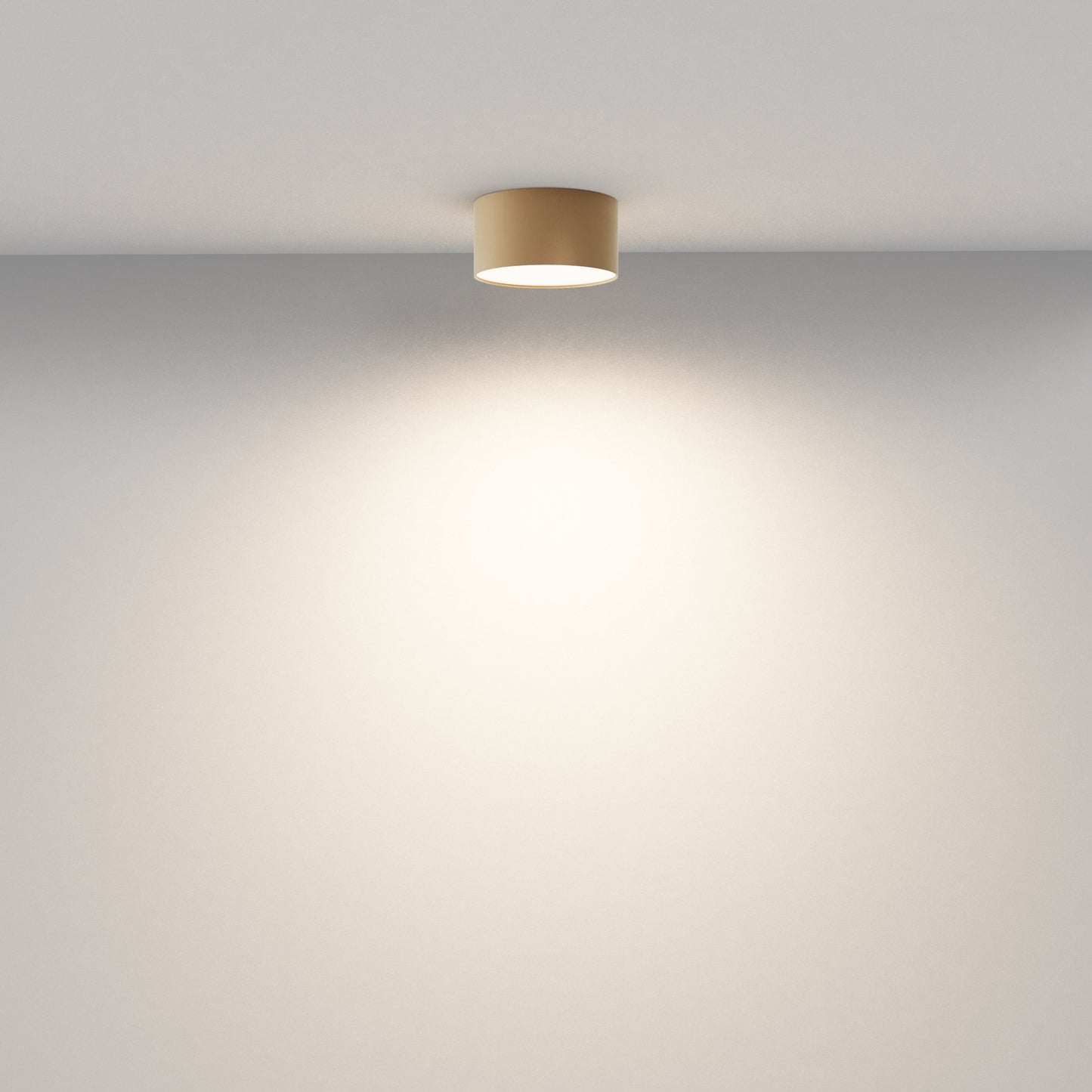 Ceiling luminaire C032CL-12W3K-RD-MG
