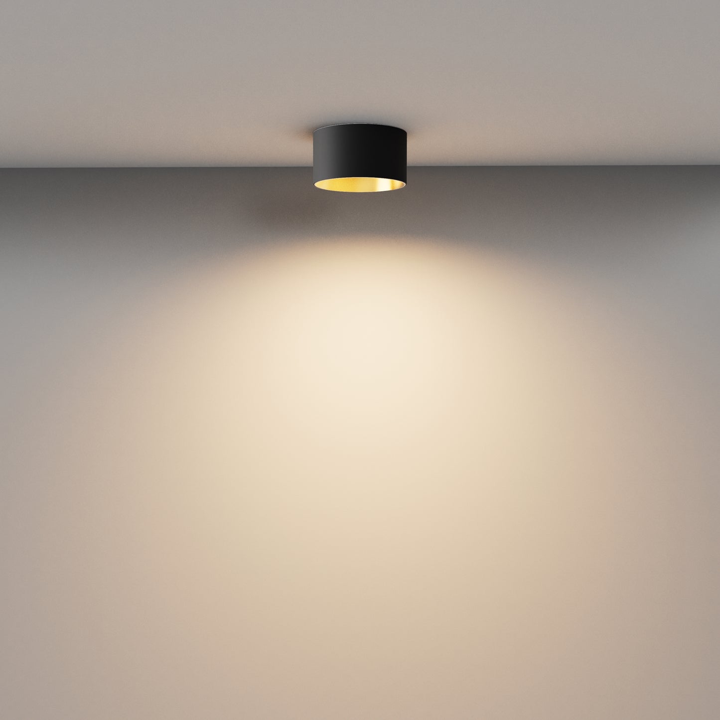 Ceiling luminaire C089CL-12W3K-BMG