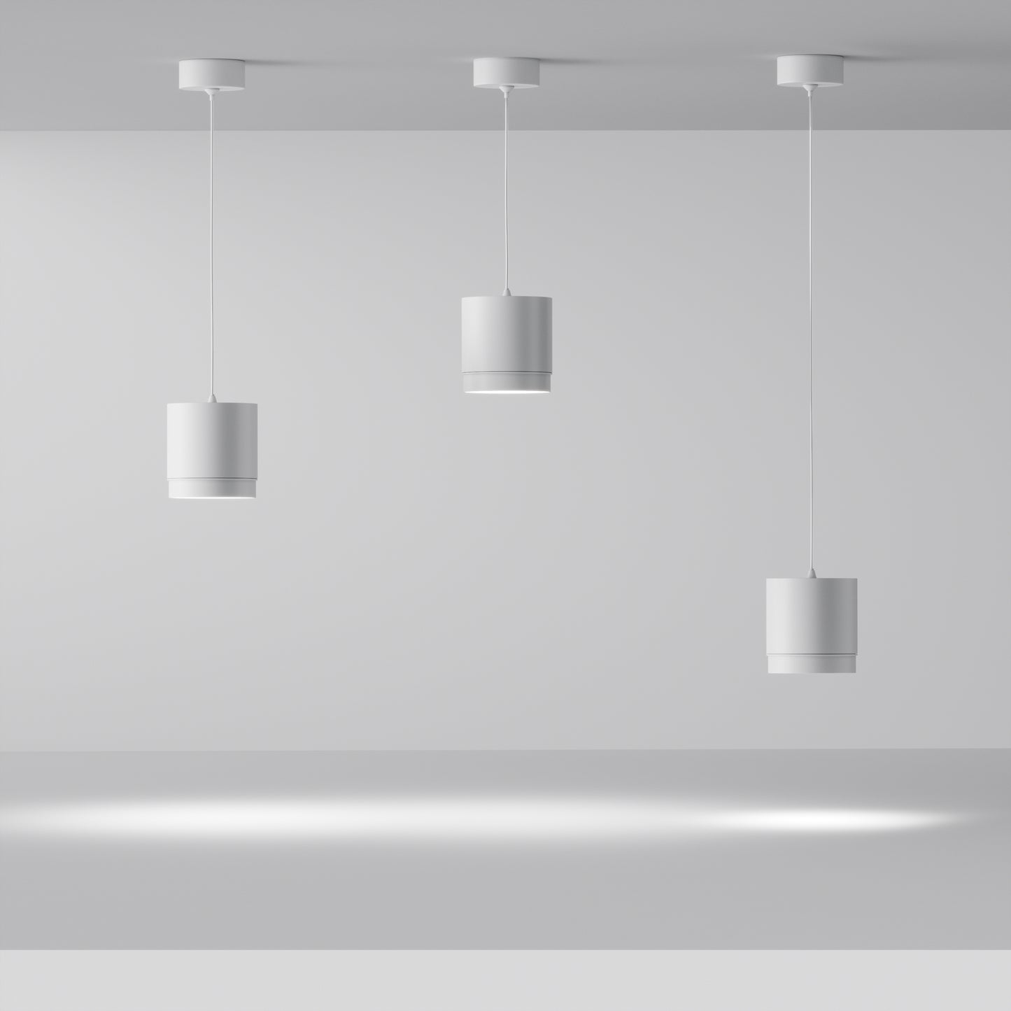 Pendant luminaire P088PL-GX53-W