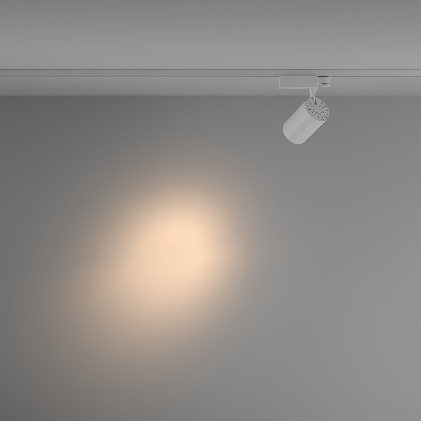 Track luminaire TR029-3-26W3K-S-W
