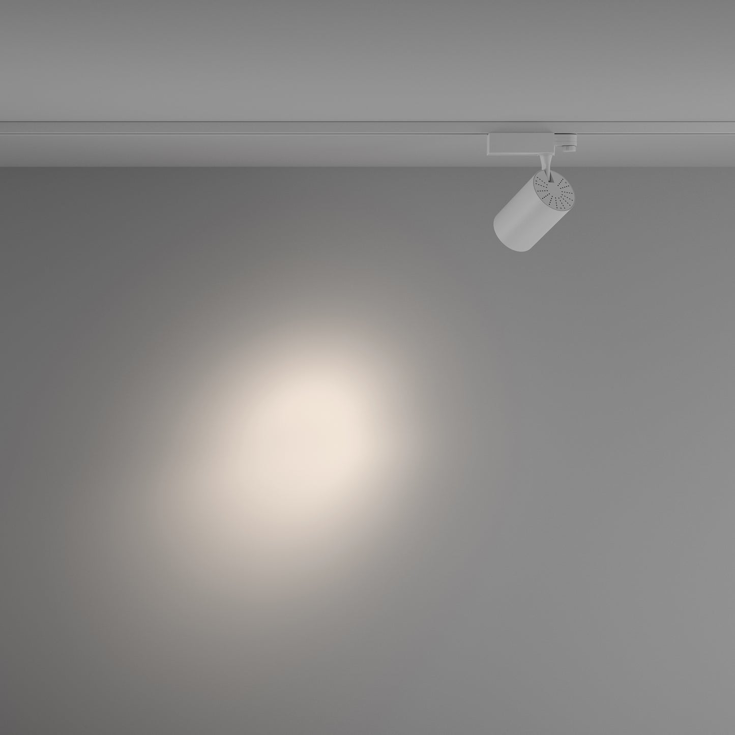 Track luminaire TR029-3-26W4K-S-W