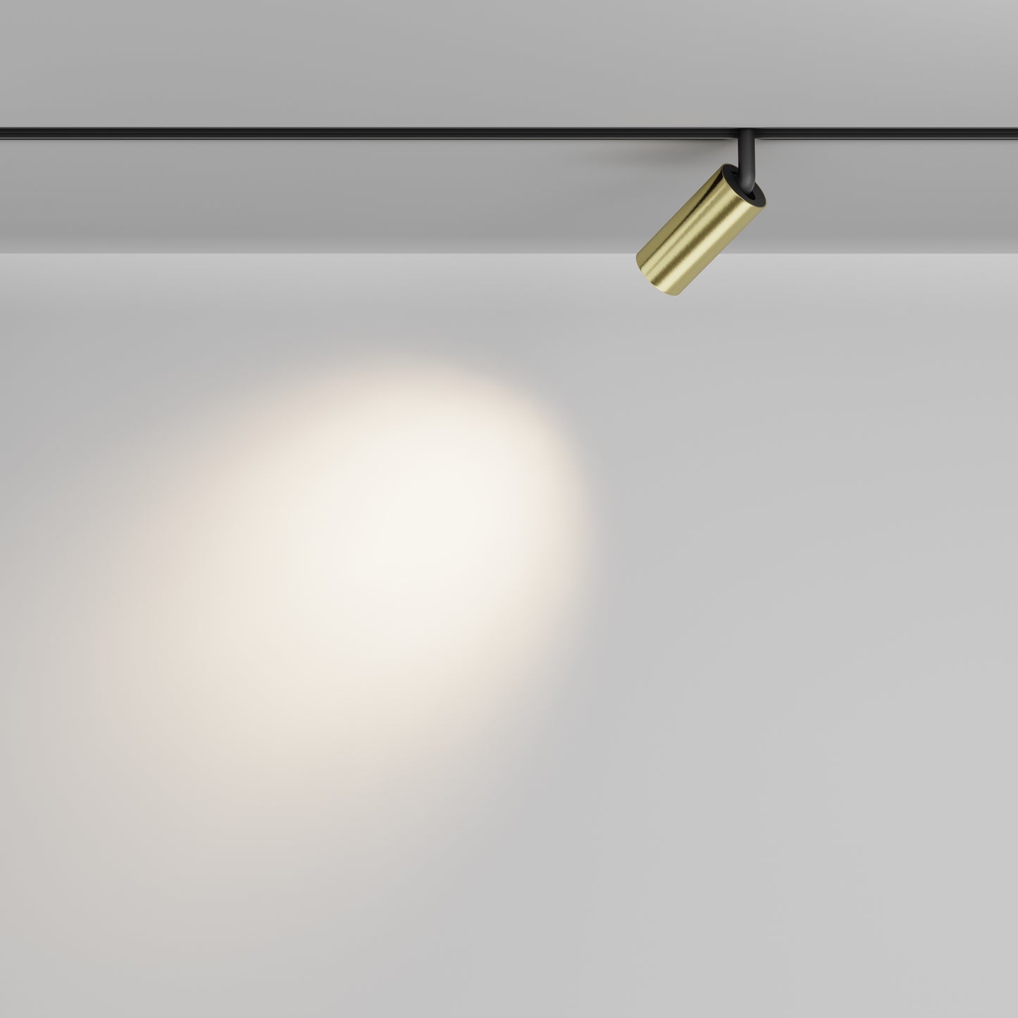 Track luminaire TR032-2-5W3K-M-BBS