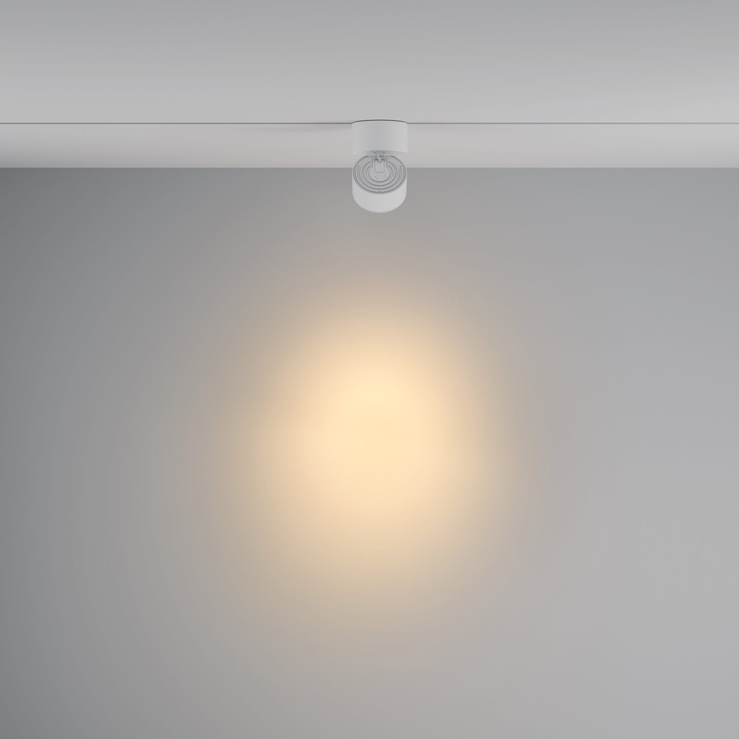 Track luminaire TR084-1-15W3K-D-W-DE