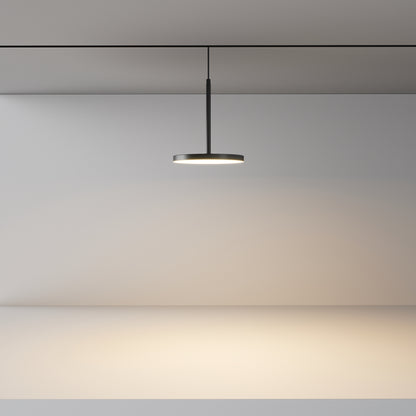 Pendant track luminaire TR123-2-15W3K-B