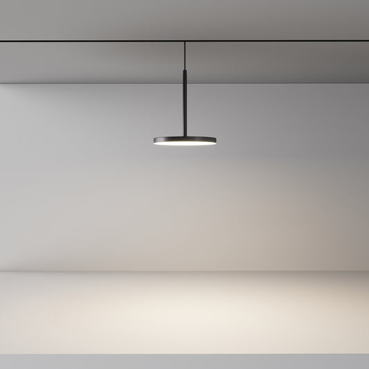 Luminaire suspendu sur rail TR123-4-15W-DS-B