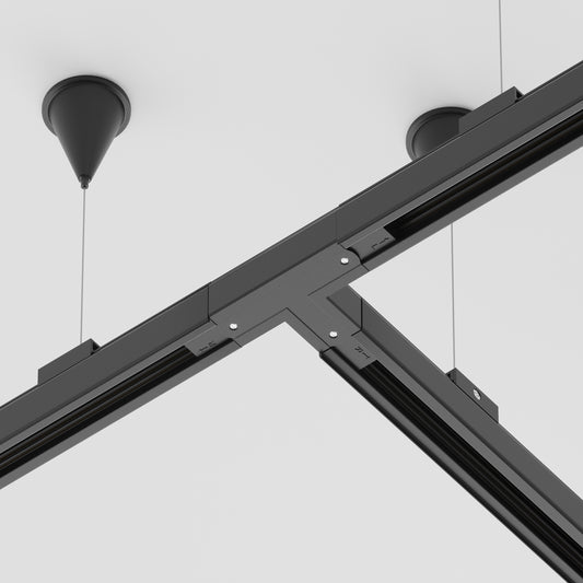 TRA005CT-31B-R Connector T-shaped Right Trinity Black