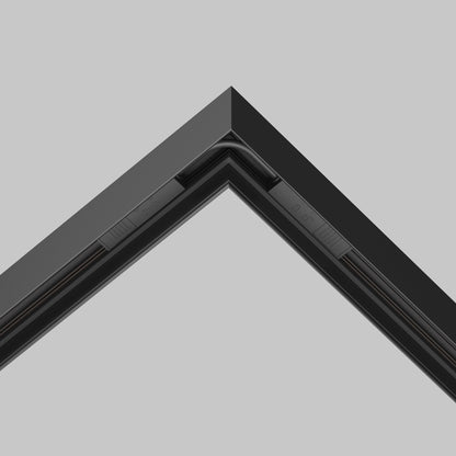 Toiteühendusnurk 15 cm Exility must TRA034CPC-42B-15-1