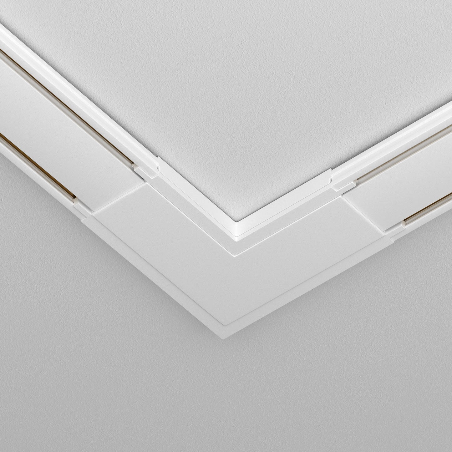 TRA084CL-11W Corner Connector Radity White