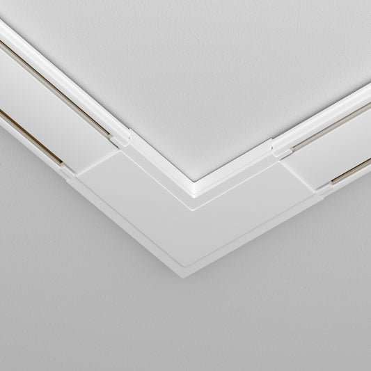 TRA084CL-11W Corner Connector Radity White