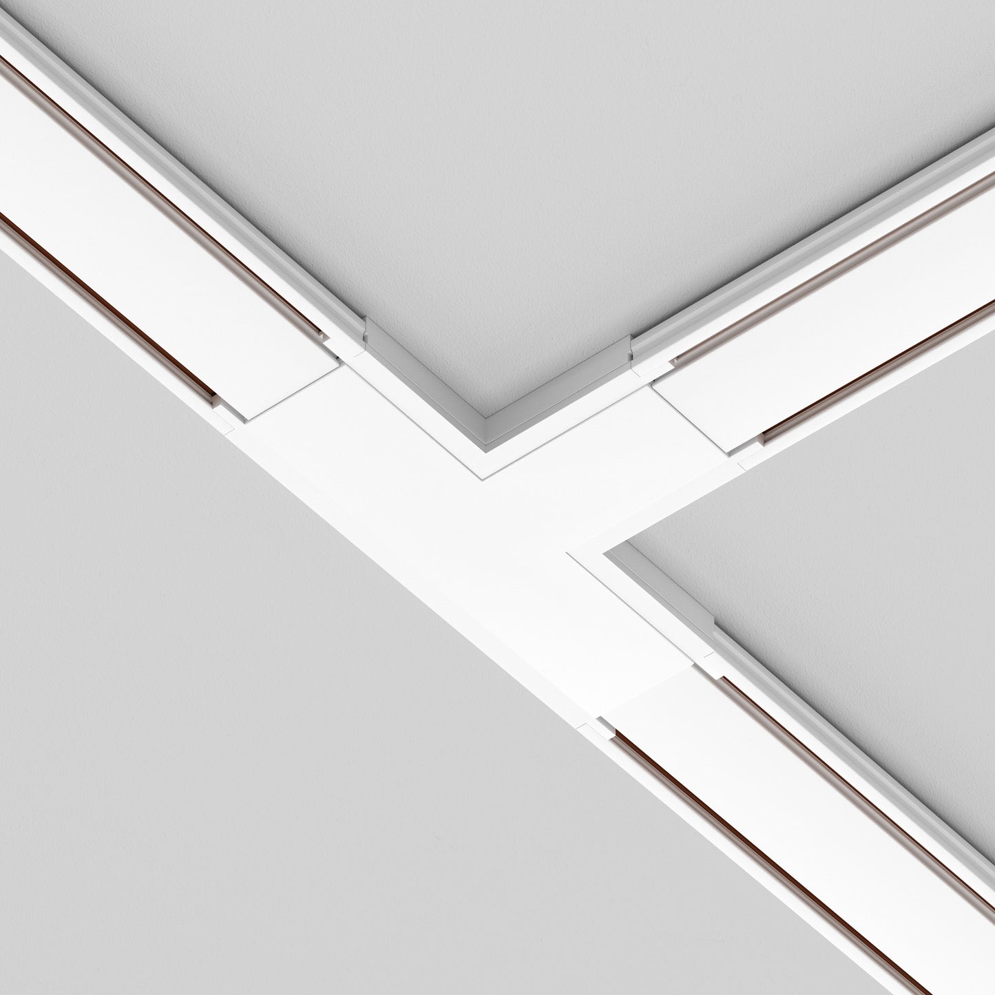 TRA084CT-11W Connector T-shaped Radity White