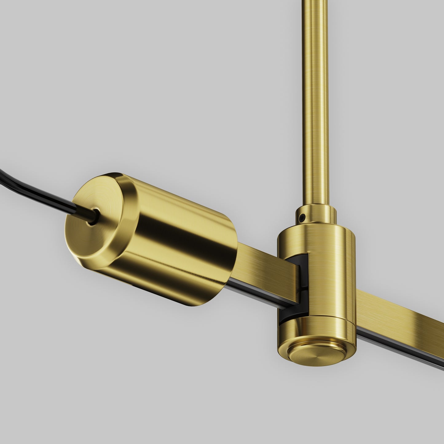 Side power input "Flarity" brass TRA154C-SB1-BS