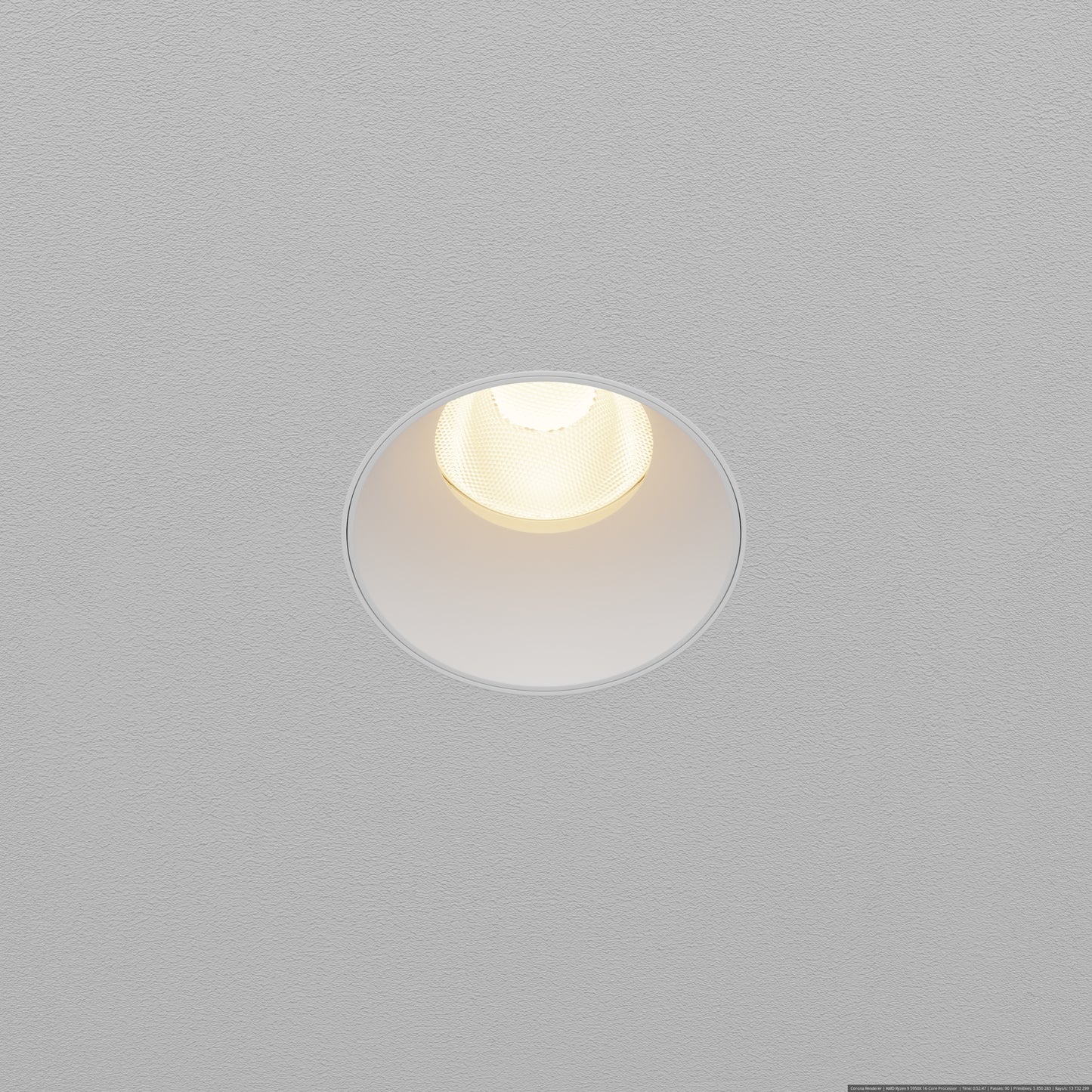 Allvalgusti DL119-10W-3K-TRS-W