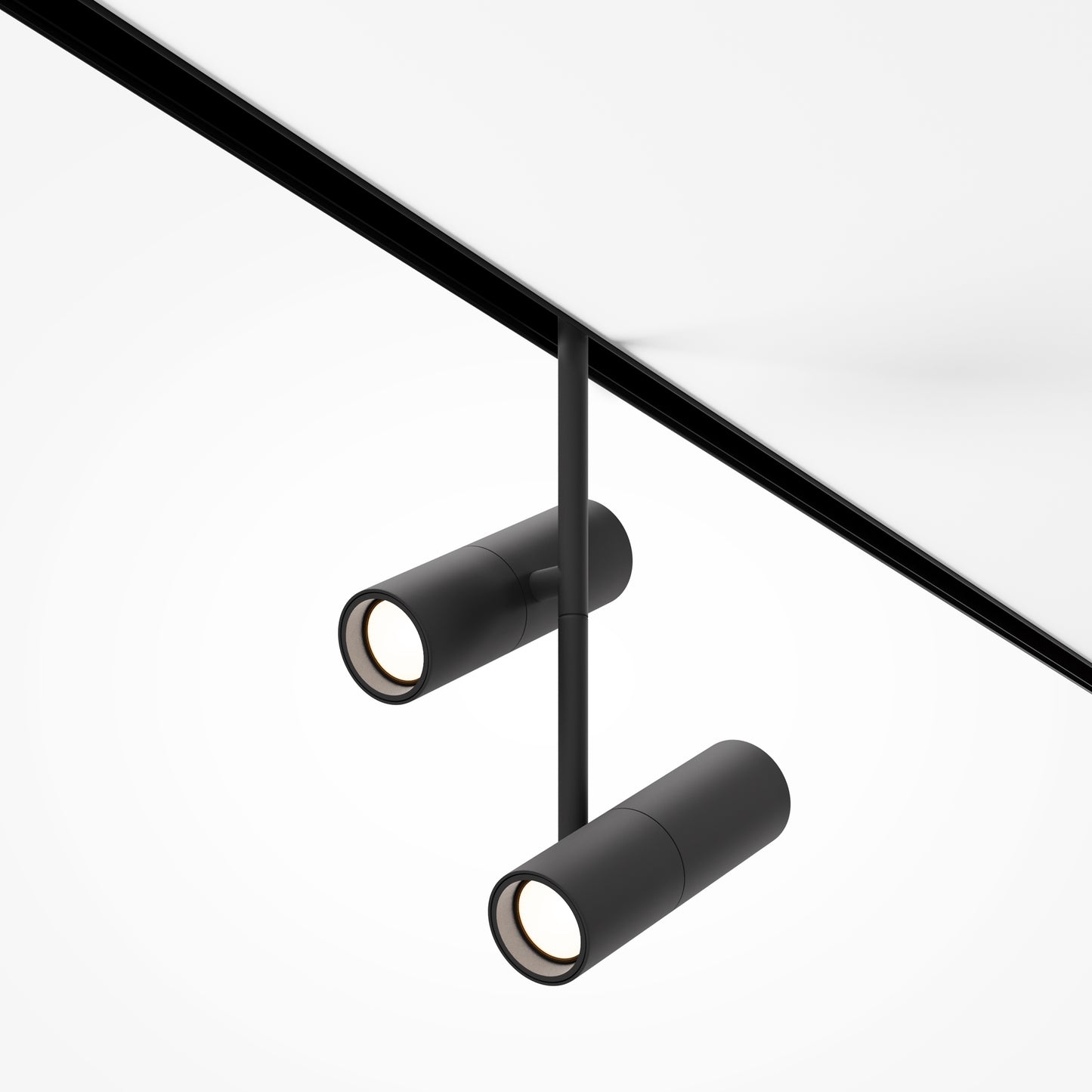 Track luminaire TR005-2-2X12W3K-B