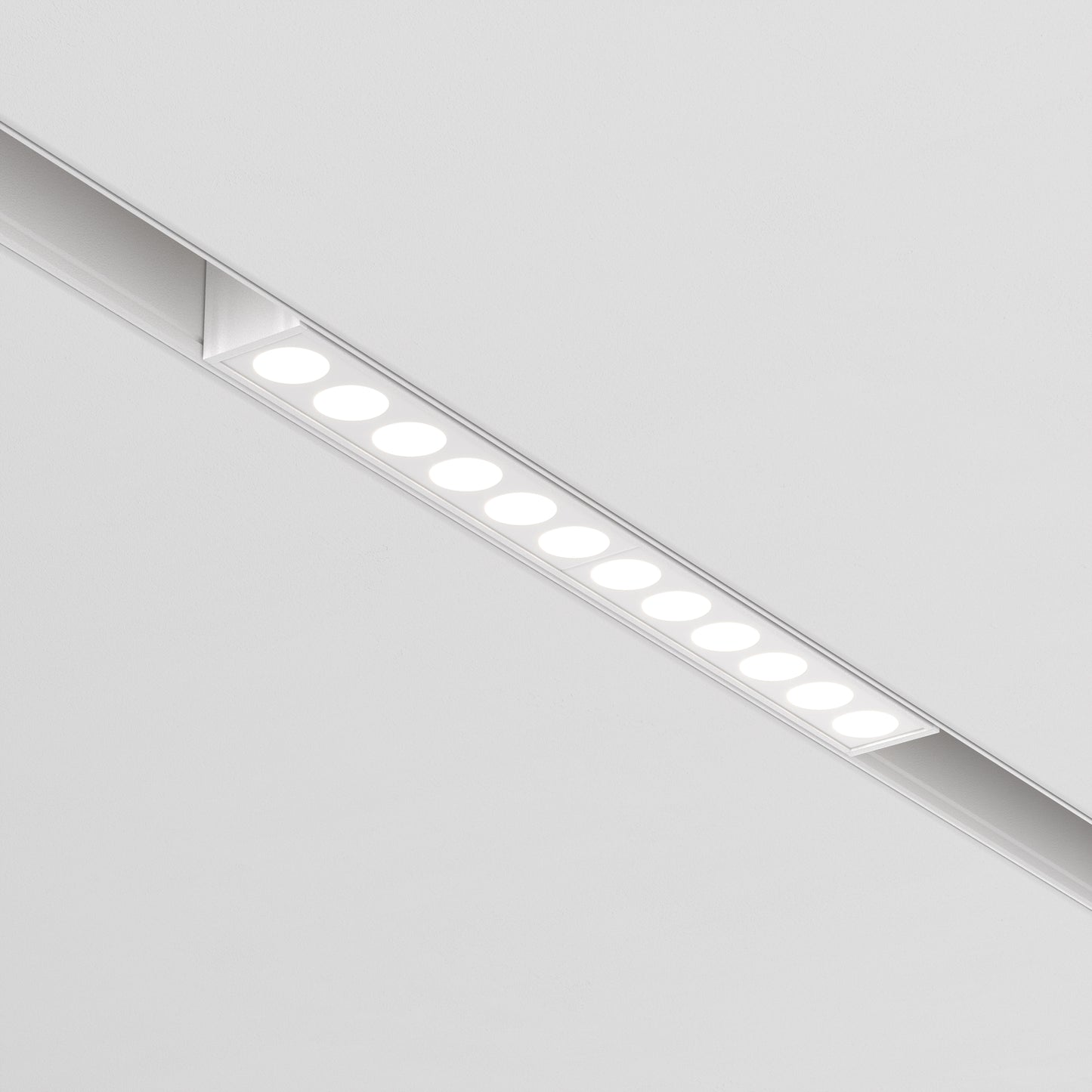 Track luminaire TR031-2-12W4K-W