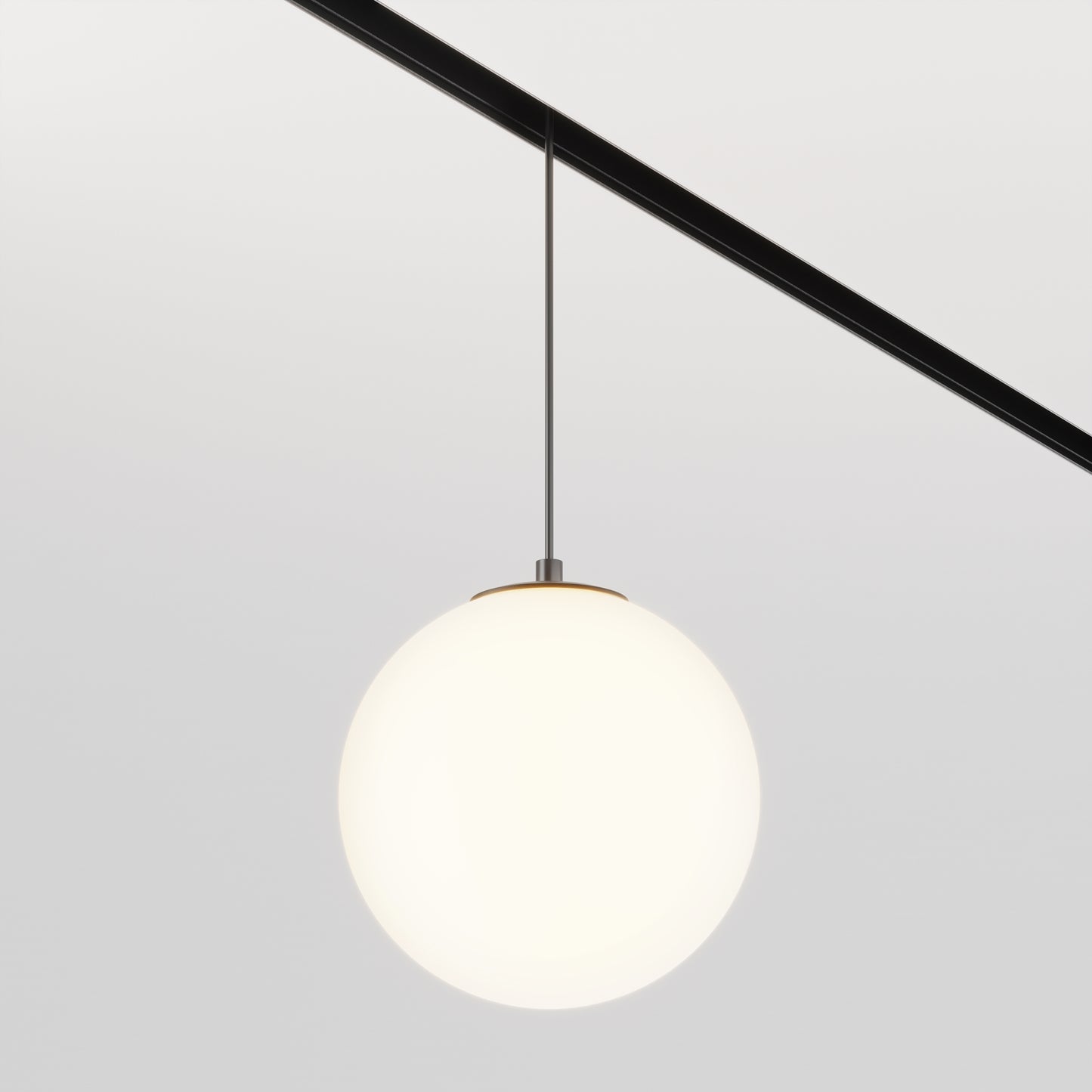 Pendant track luminaire TR039-2-5W3K-1