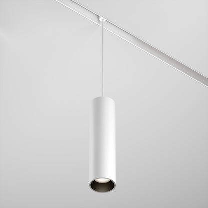 Pendant track luminaire TR041-2-12W4K-W