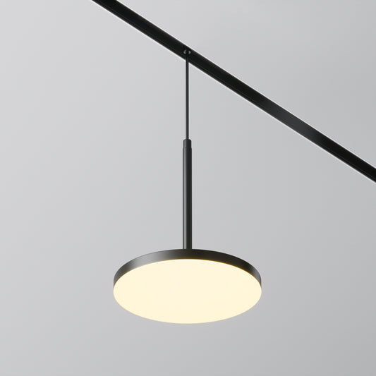Pendant track luminaire TR123-2-15W3K-B