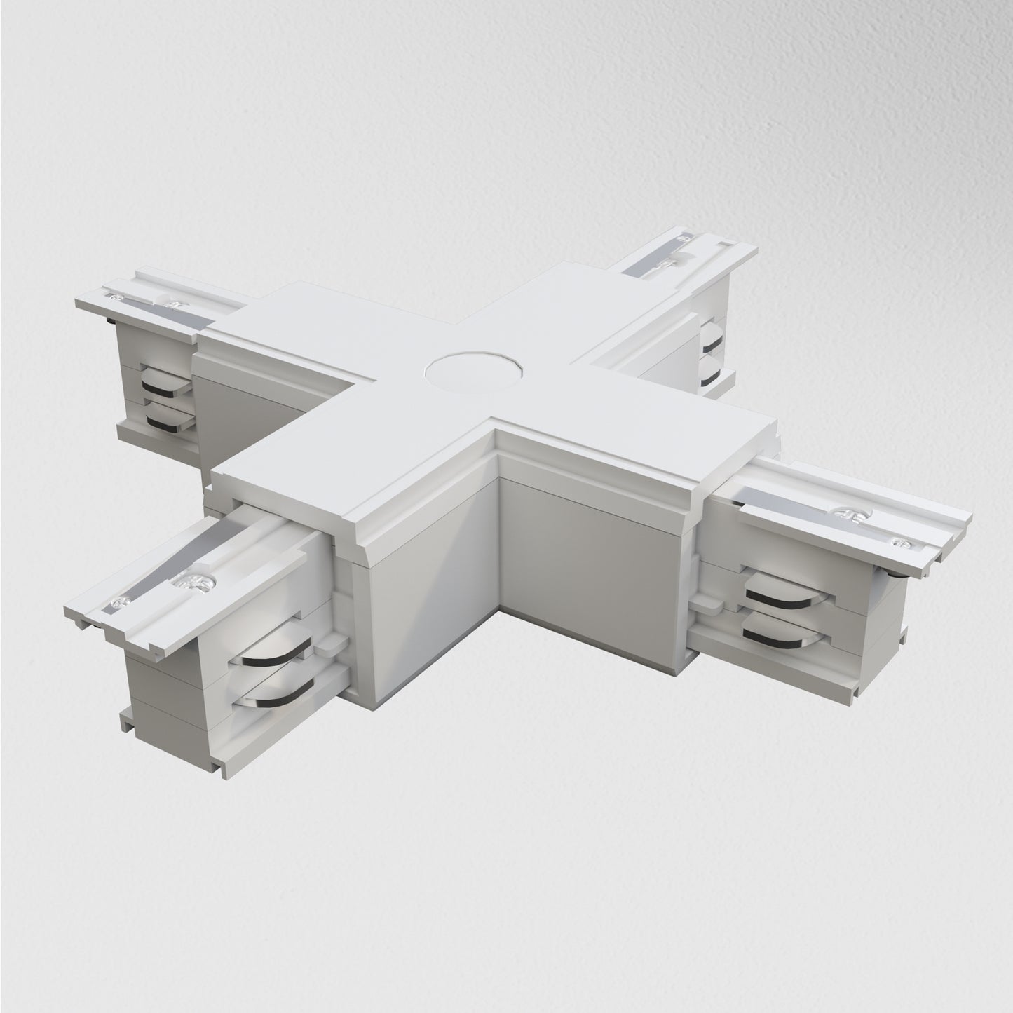TRA005CX-31W Trinity X-shaped Connector White