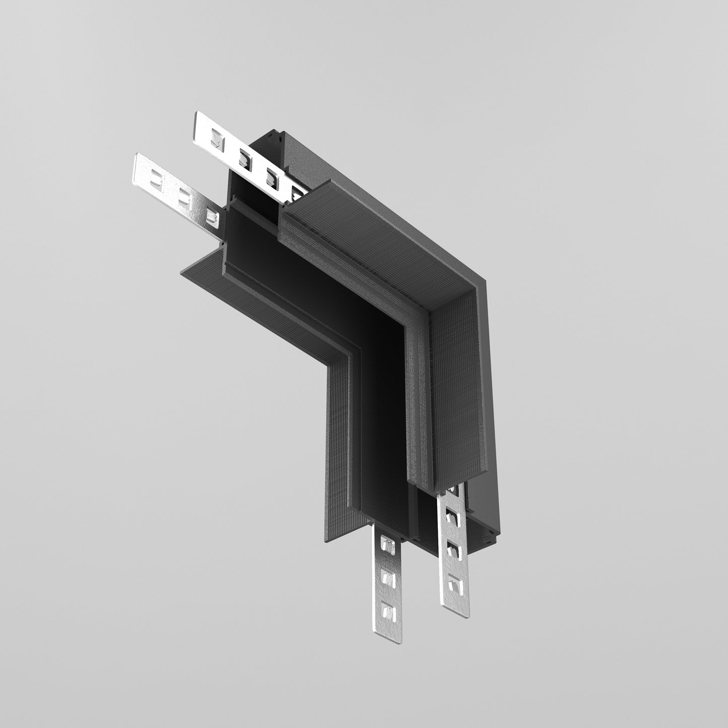 Nurgeline sisemine Exility ühendus GKL 12,5 mm, must