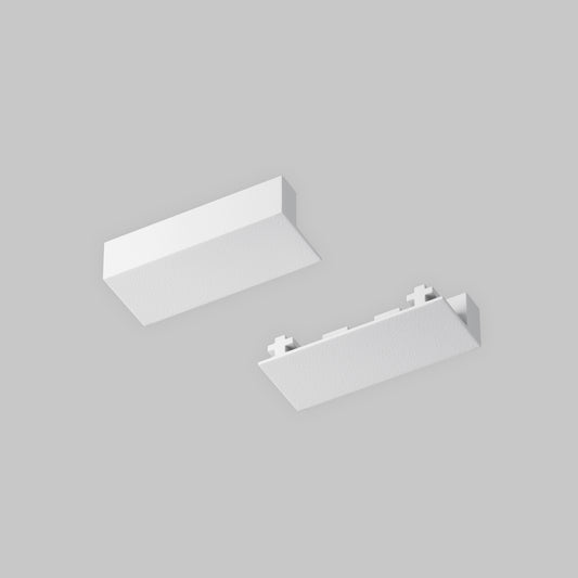 TRA084EC-111W Kit de montaje con tacos Radity 2 piezas, Blanco