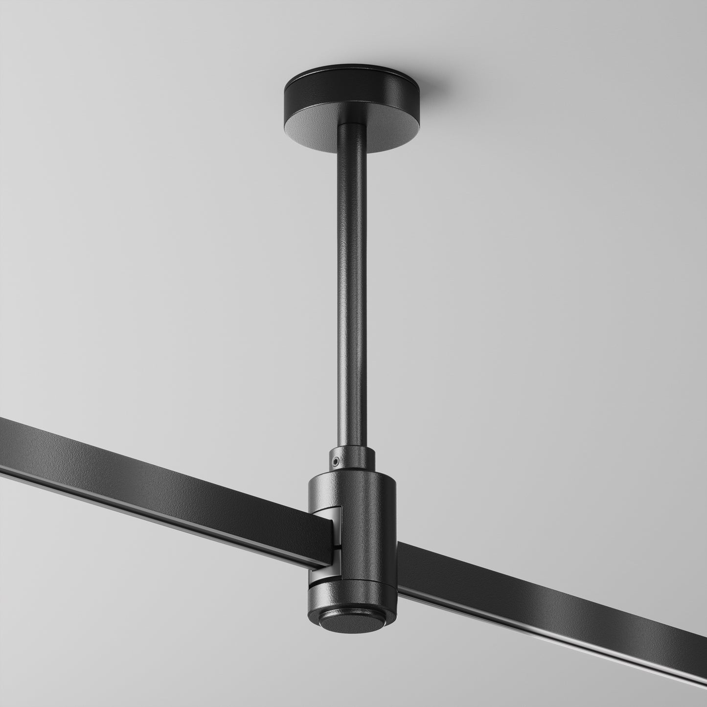 Short single ceiling mount 138 mm TRA156C-SL1-B