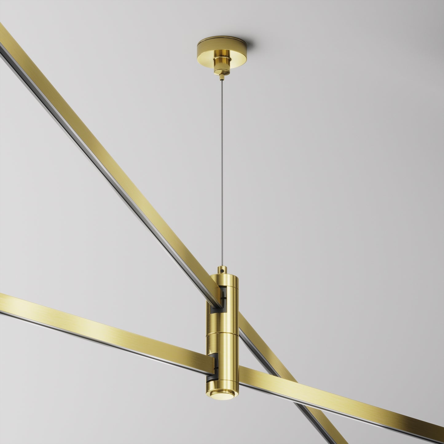 Double rope suspension "Flarity" brass TRA157SW-D1-BS