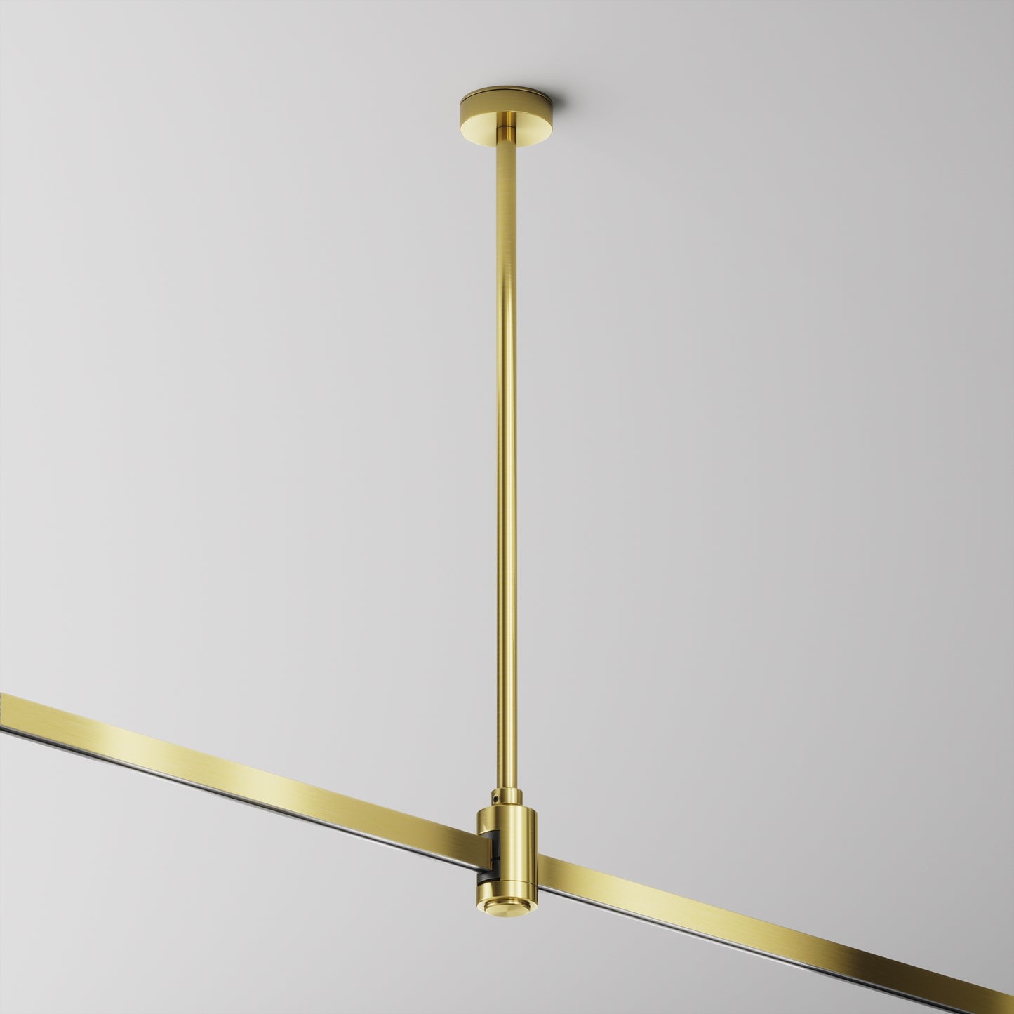 360mm ceiling mount with "Flarity" power input brass TRA158C-BL1-BS