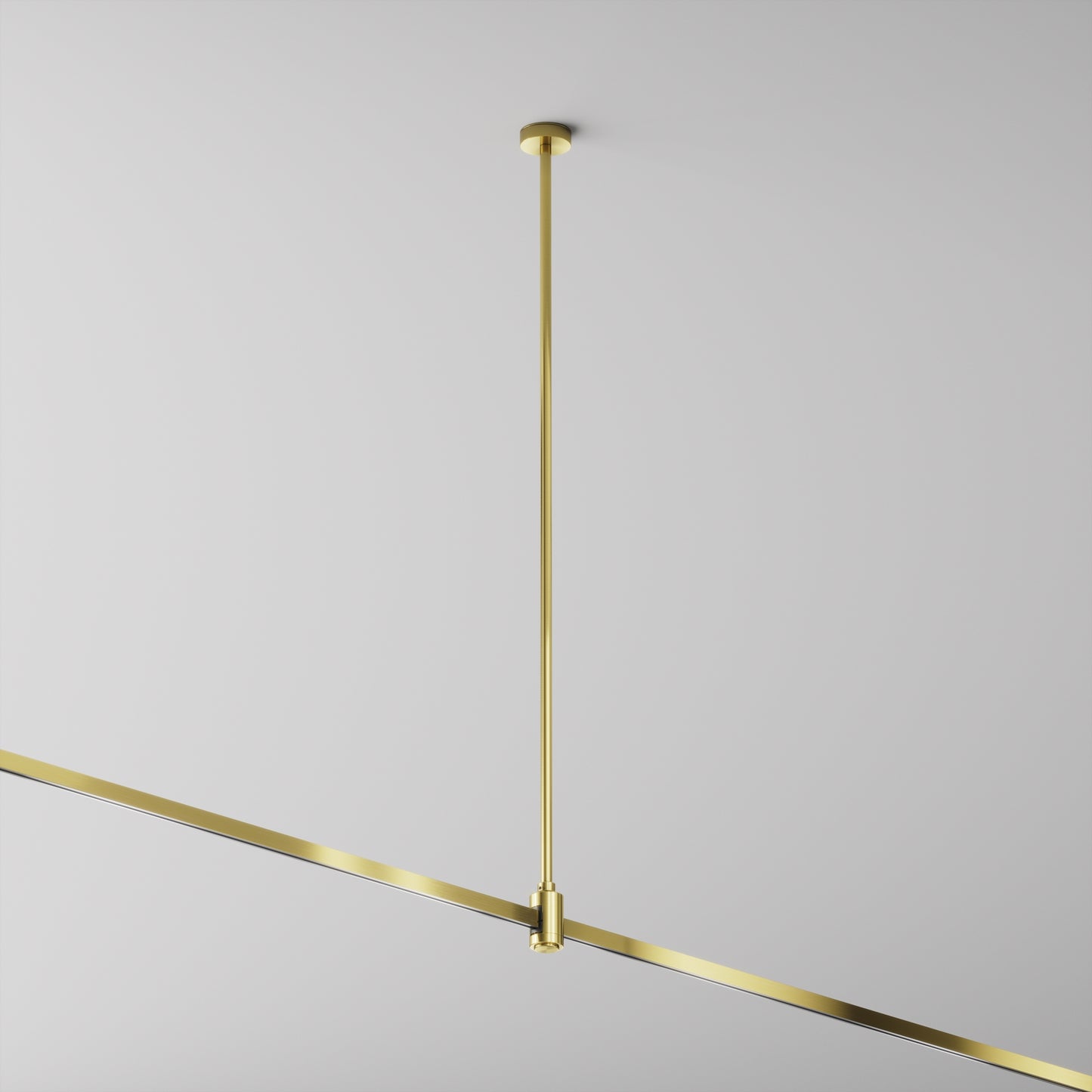 700 mm laekinnitus "Flarity" toitega messing TRA159C-B1-BS